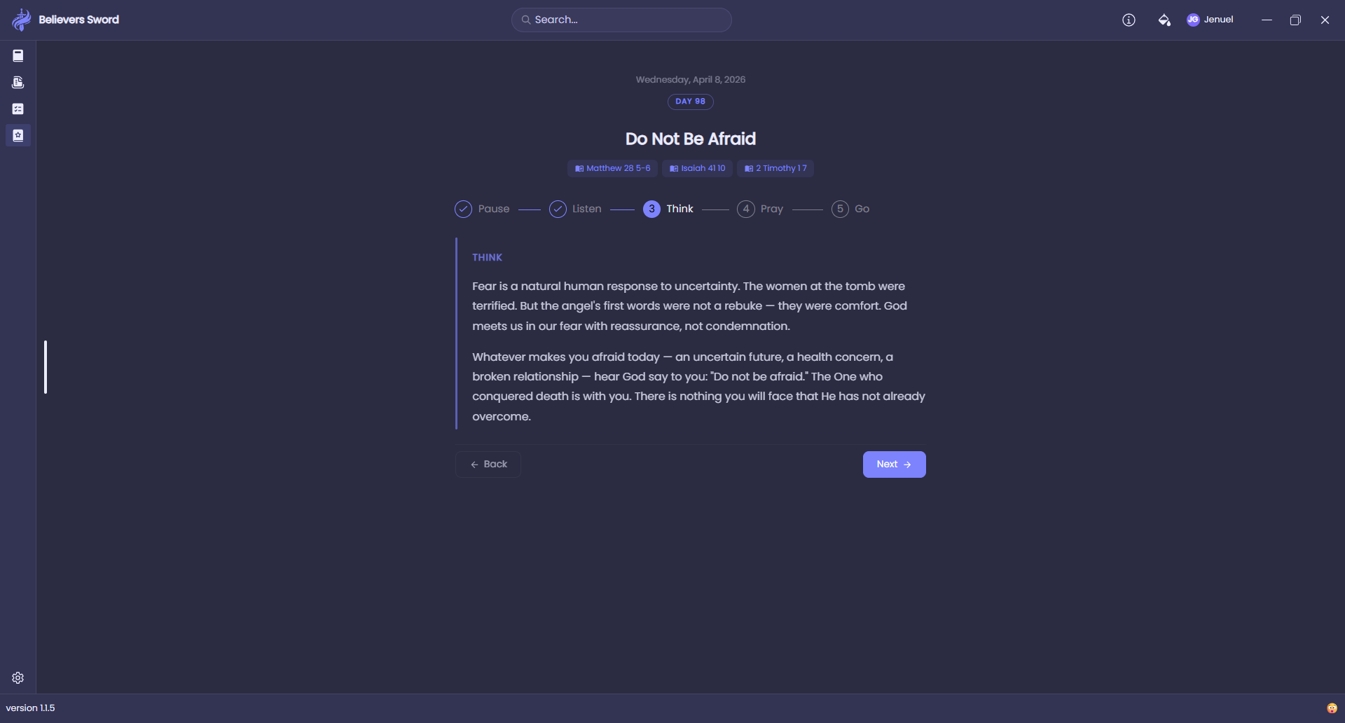 Believers Sword desktop screenshot 6